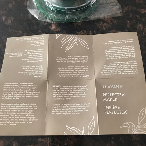 New without box, Teavana Perfecttea Maker. Steeps a 16 oz. Perfecttea cup. - Picture 6 of 8